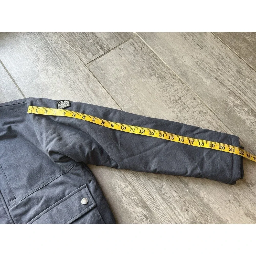 QUIKSILVER Boys Youth Brooks Water Repellant Hooded Insulated Warm Jacket M 12